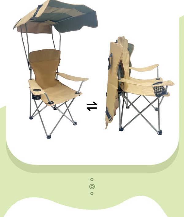 Folding chair with shed - Image 3