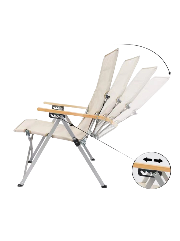 Adjustable camping chair