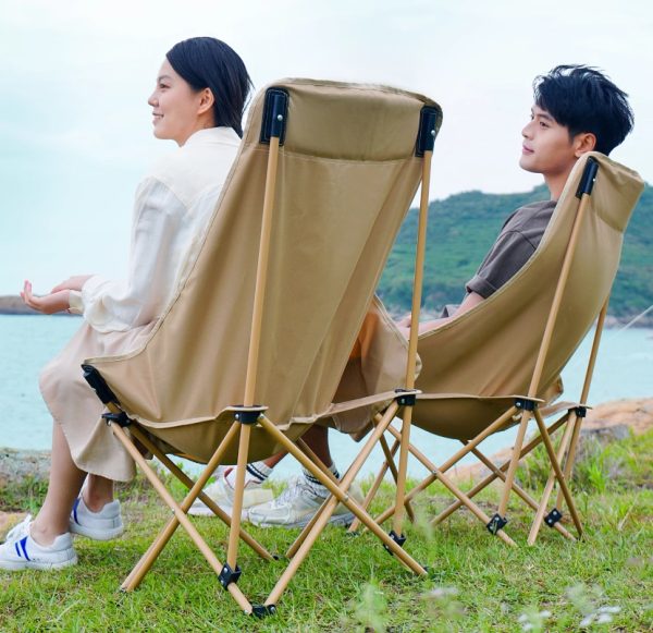 High back moon chair - Image 2
