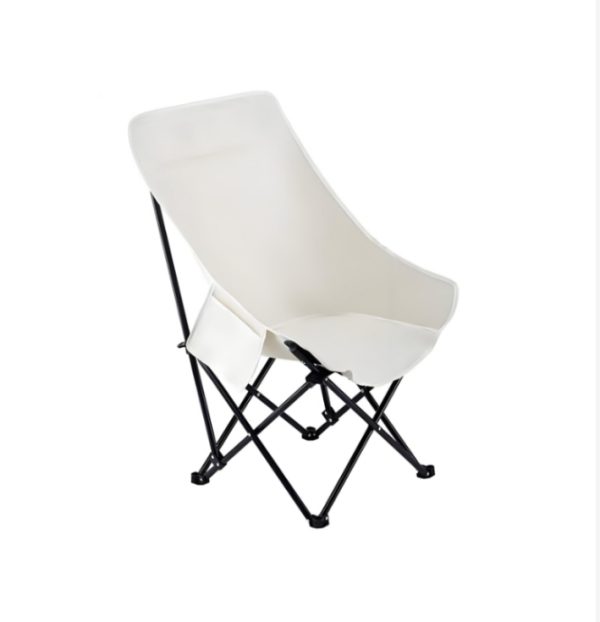 High back moon chair